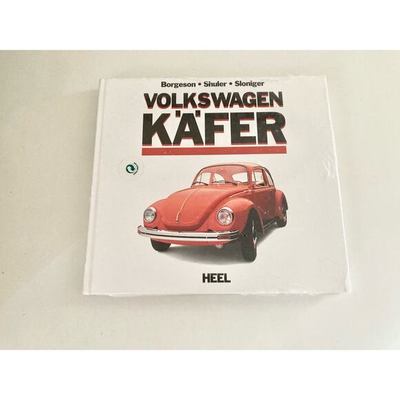 VTG Volkswagen Kafer Borgeson Heel Hardcover Book NEW! - Picture 1 of 2